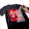Valentines Day DTF Transfers - Be Mine Knitted Bow Ready To Press